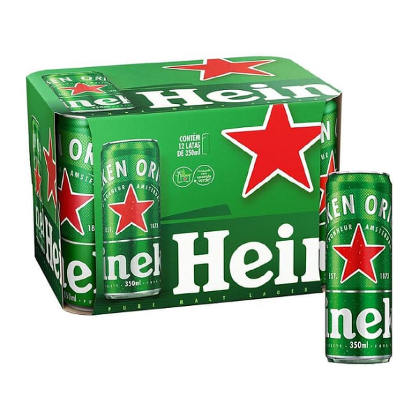 Heineken 350ml Caixa 12 Unidades